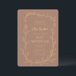 Botanischer Stern von David Bar Bat Mitzvah Einladung<br><div class="desc">Perfekte Karte, um eine Fledermausmitzvah, Bar mitzvah oder andere jüdische Feier anzukündigen! Handgezeichnete, zarte Blättertramkunst für Sie! Vollständig anpassbar! Klicken Sie auf "Personalisieren" oben, um den Text zu bearbeiten. Klicken Sie auf "Bearbeiten mit dem Design-Tool", um die Schriftart, Farben und Platzierungen anzupassen und um Text zum hinteren Seitendesign hinzuzufügen, wenn...</div>