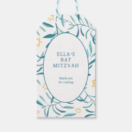 Botanischer Stern von David Bar Bat Mitzvah Geschenkanhänger