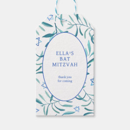 Botanischer Stern von David Bar Bat Mitzvah Geschenkanhänger