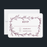 Botanischer Stern von David Bar Bat Mitzvah RSVP Karte<br><div class="desc">Perfekte Antwortkarte für eine Fledermausmitzvah, Bar mitzvah oder andere jüdische Feiern! Handgezeichnete, zarte Blättertramkunst für Sie! Vollständig anpassbar! Klicken Sie auf "Personalisieren" oben, um den Text zu bearbeiten. Klicken Sie auf "Bearbeiten mit dem Design-Tool", um die Schriftart, Farben und Platzierungen anzupassen und um Text zum hinteren Seitendesign hinzuzufügen, wenn Sie...</div>