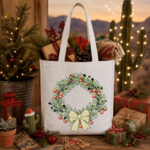 Botanischer Weihnachtskranz wiederverwendbar