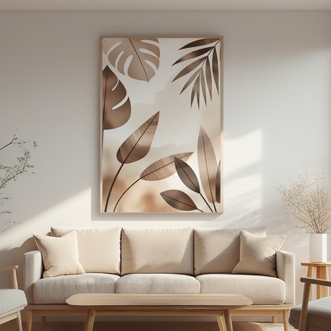 Botanischer Zen - Minimal Poster - japanische Deko (Von Creator hochgeladen)