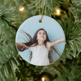 Botanisches Blumenmuseum Weihnachten Foto Keramik Ornament