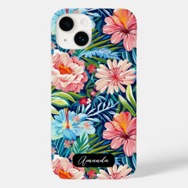 Botanisches Blumenmuster Sommerblumen Case-Mate iPhone 14 Hülle