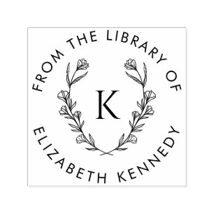 Botanisches Blumenwerk Urbane Rundbibliothek Permastempel