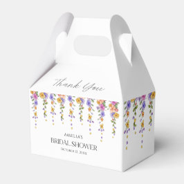 Botanisches Brautparty im Wasserbereich Geschenkschachtel