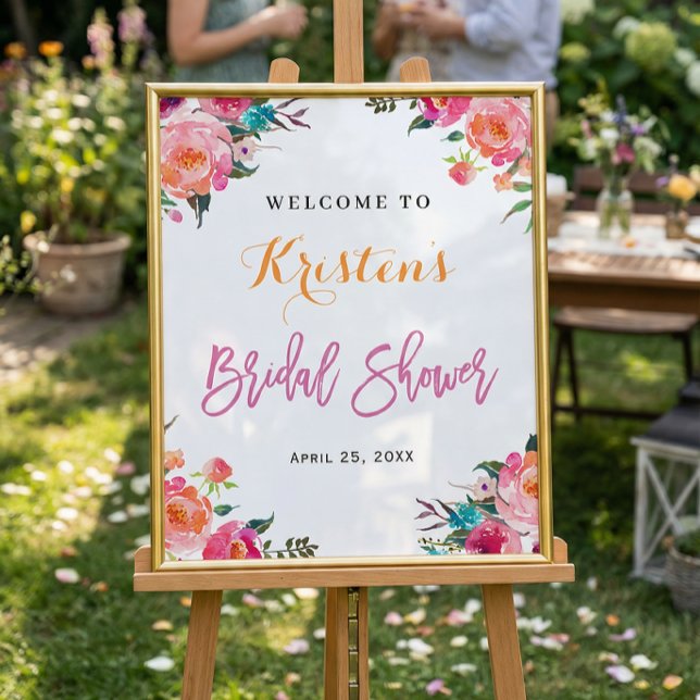 Botanisches Brautparty Poster (Von Creator hochgeladen)