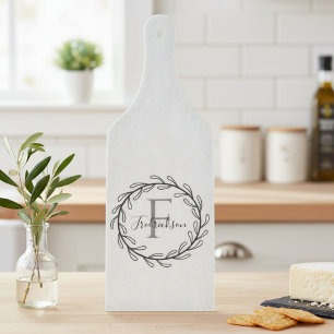 Botanisches Cottagecore-Frühlingsgeschenk Schneidebrett