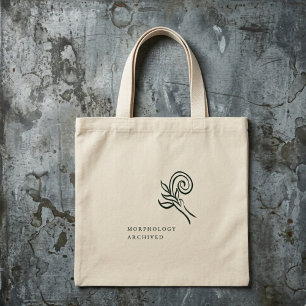 Botanisches Dark-Academia-Garten-Lesegeschenk Mini Stoffbeutel