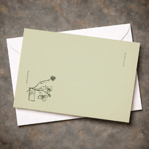 Botanisches Dark Academia Garten Leser Geschenk