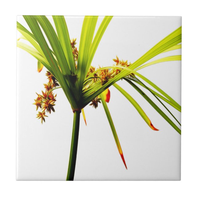 Botanisches Design Fliese (Vorderseite)
