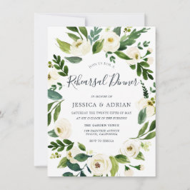 Botanisches Elegantes Probe Einladung