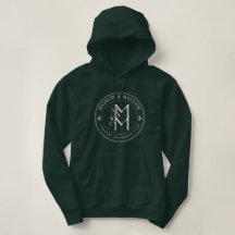 Botanisches Emblem Hoodie