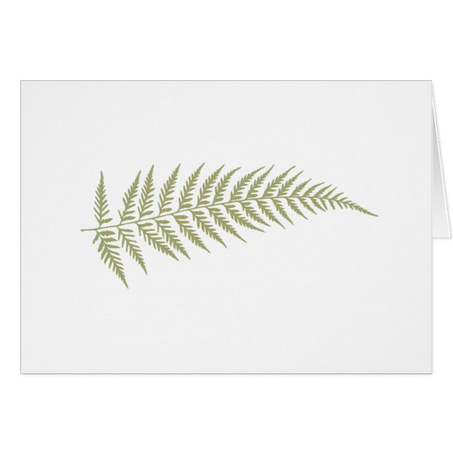 Botanisches Federblatt - Wählen Sie eine beliebige (Vorderseite (Horizontal))