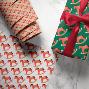 Botanisches festliches Feiertags- und Geburtstags- Geschenkpapier Set