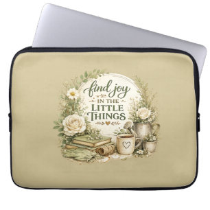 Botanisches Florales Cottagecore Inspirierendes De Laptopschutzhülle
