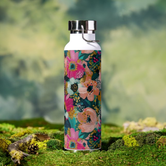 Botanisches Florales  Trinkflasche (Außenbereich)