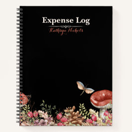 Botanisches Forest Office SpiralNotebook Notizbuch