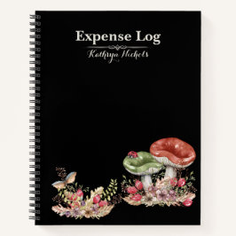 Botanisches Forest Office SpiralNotebook Notizbuch