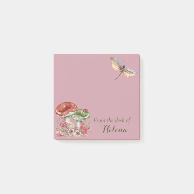 Botanisches Forstbüro Post-it Klebezettel (Vorderseite)