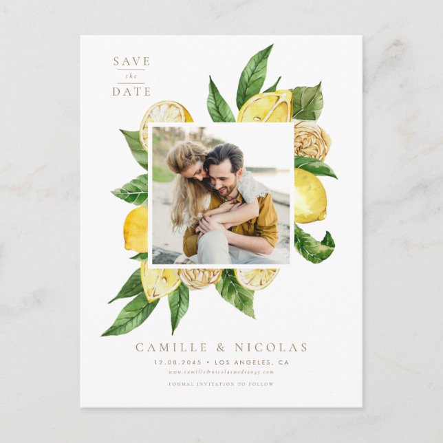 Botanisches Foto Ankündigungspostkarte (Vorderseite)