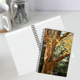 Botanisches Foto Notizbuch