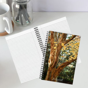 Botanisches Foto Notizbuch
