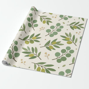 Botanisches Geschenkpapier