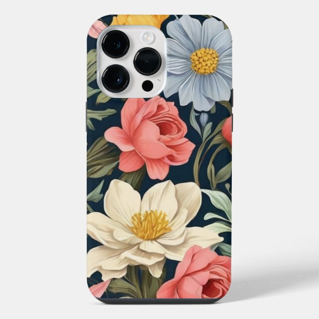 Botanisches Glück iPhone Hülle (Rückseite)