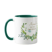 Botanisches Gold der Tasse für personalisierte Alt