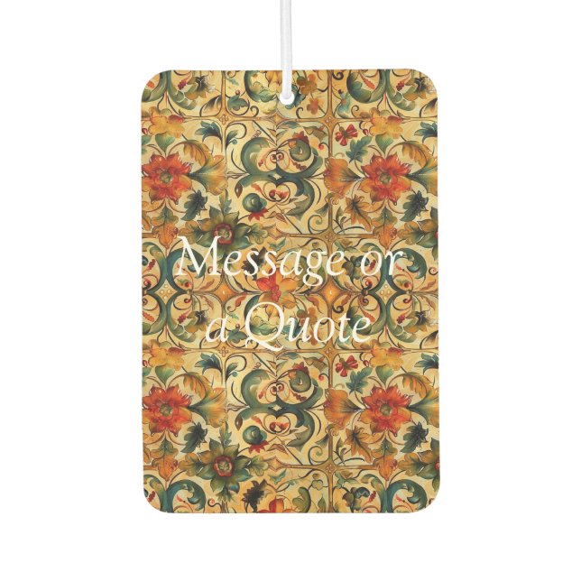 Botanisches Goldenes Zeitalter Autolufterfrischer (Vorderseite)