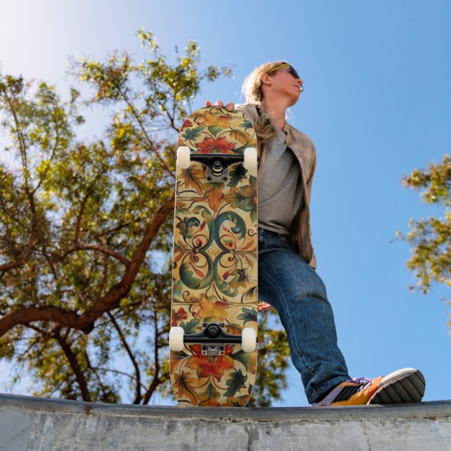 Botanisches Goldenes Zeitalter Skateboard (Außen 1)