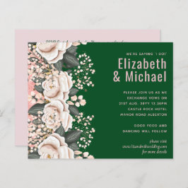 Botanisches Grünrosa Blumenzwiebeln