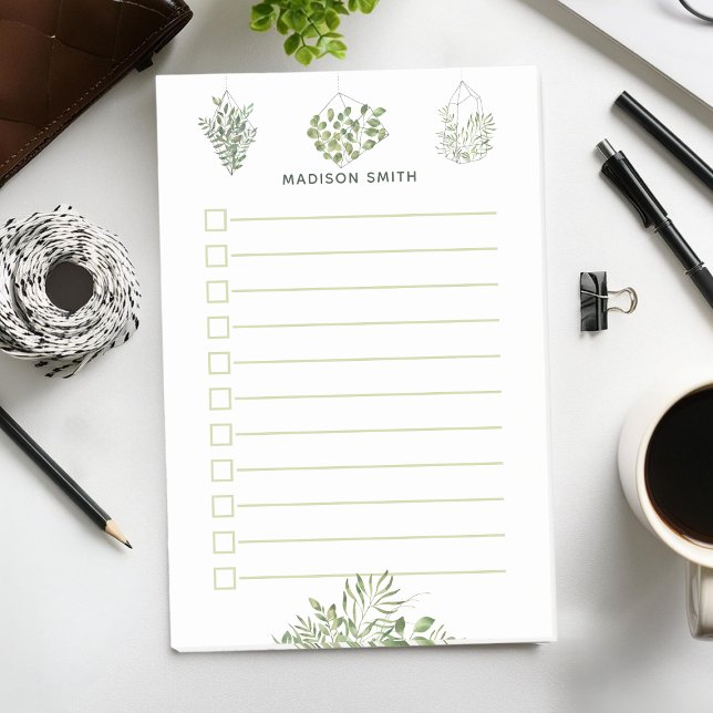 Botanisches Grünterrarium nach Maß Post-it Klebezettel (Von Creator hochgeladen)