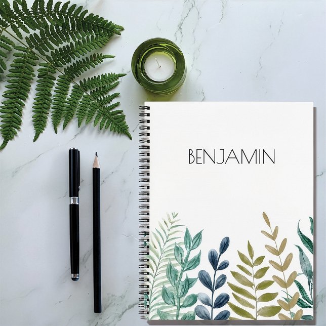 Botanisches Harmonie Personalisiertes Tagebuch (Von Creator hochgeladen)