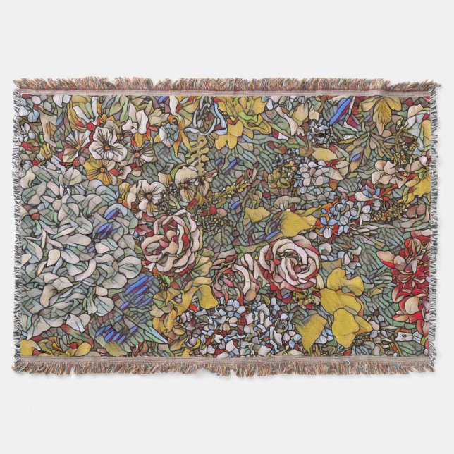 Botanisches Hartglas Decke (Vorderseite)