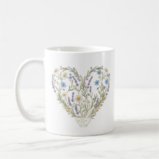 Botanisches Herz Apotheke Pharmazie Blume Kaffeetasse