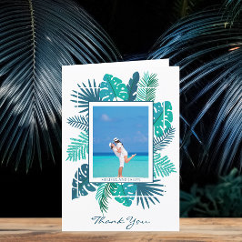 Botanisches Leaf-Hochzeitssalat neu geflochtenes F Dankeskarte