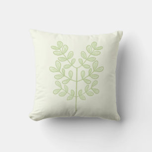 Botanisches Leaf Kissen