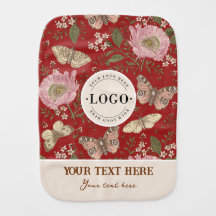 Botanisches Monogramm der modernen trendy Wildblum