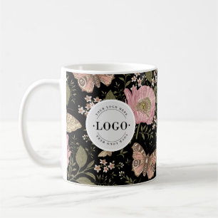 Botanisches Monogramm der modernen trendy Wildblum Kaffeetasse
