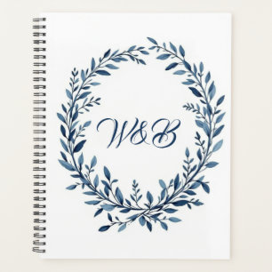 Botanisches Monogramm-Kranz Planer