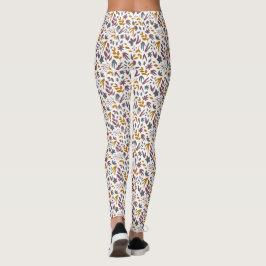 Botanisches Muster anpassen Leggings
