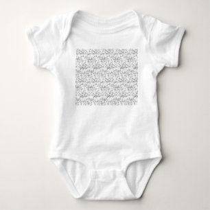 Botanisches Muster Baby Strampler