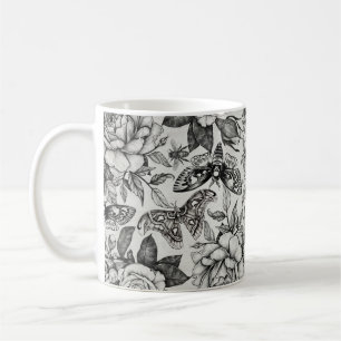Botanisches Muster Kaffeetasse