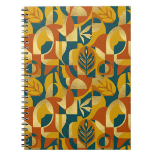 Botanisches Muster Notizblock