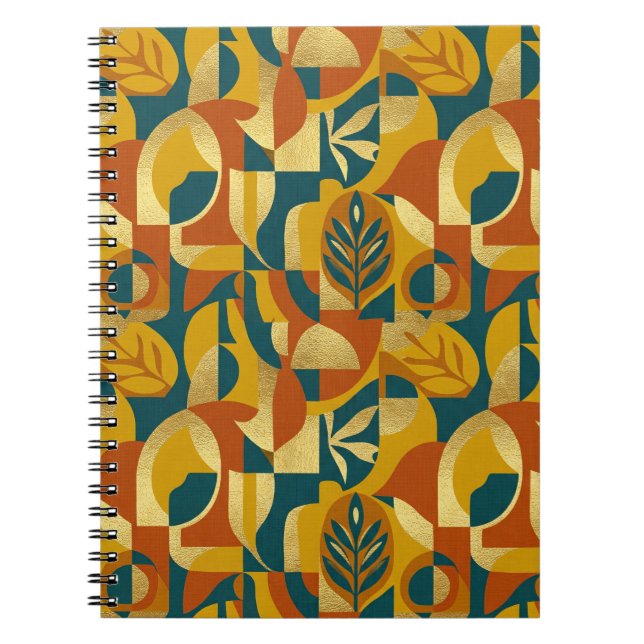 Botanisches Muster Notizblock (Vorderseite)