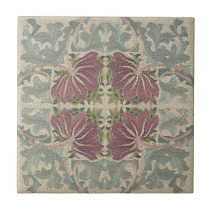 Botanisches Muster - William Morris Fliese