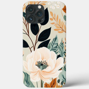 Botanisches nahtloses Muster Case-Mate iPhone Hülle
