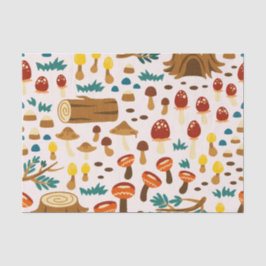 Botanisches nahtloses Muster   Seidenpapier